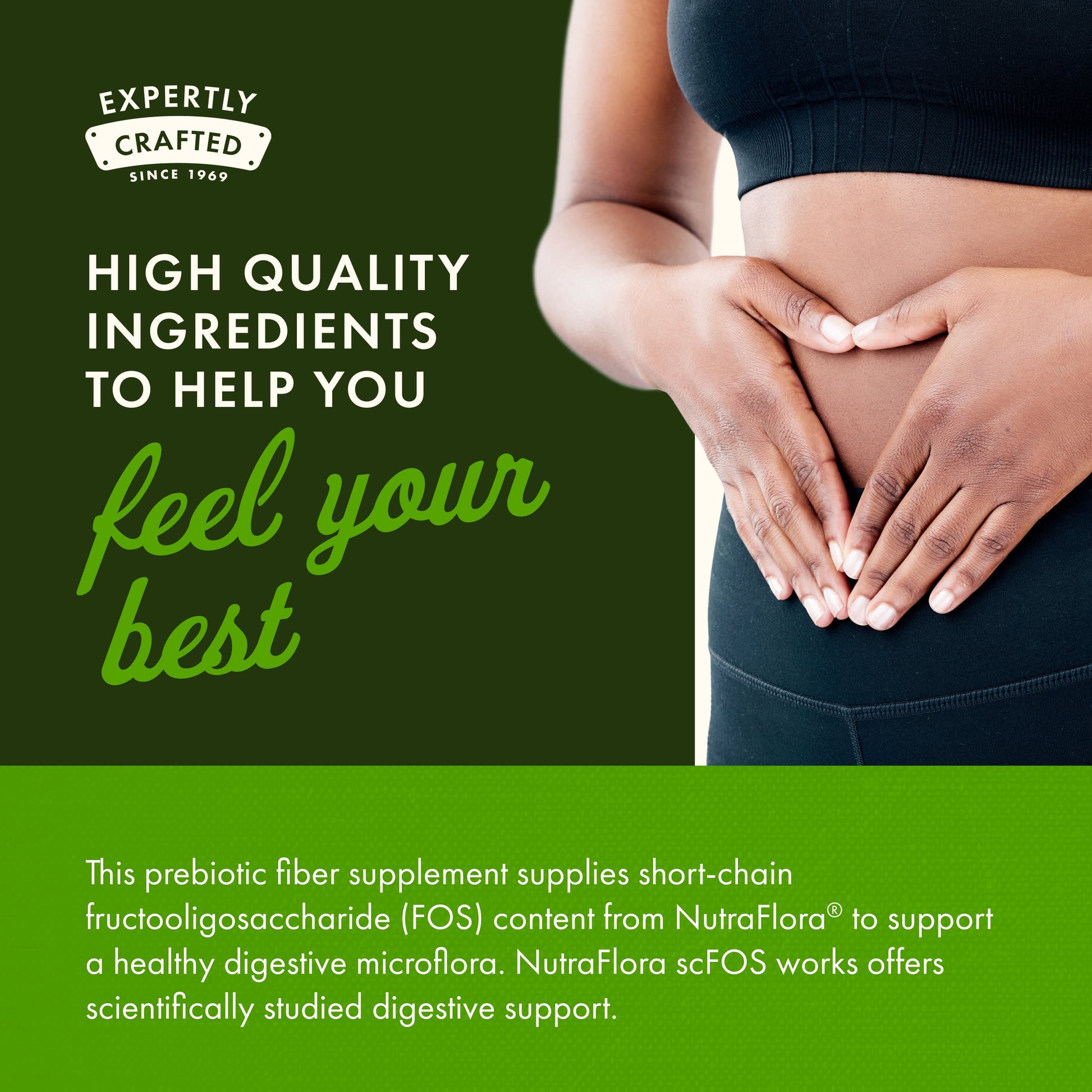 Prebiotic Capsules - Promotes Friendly Flora Support & Overall Digestive Health - Prebiotic Fiber Promoting Gut Health & Immune Health Support - (120 Veggie Capsules, 750Mg Each) 1 Pack