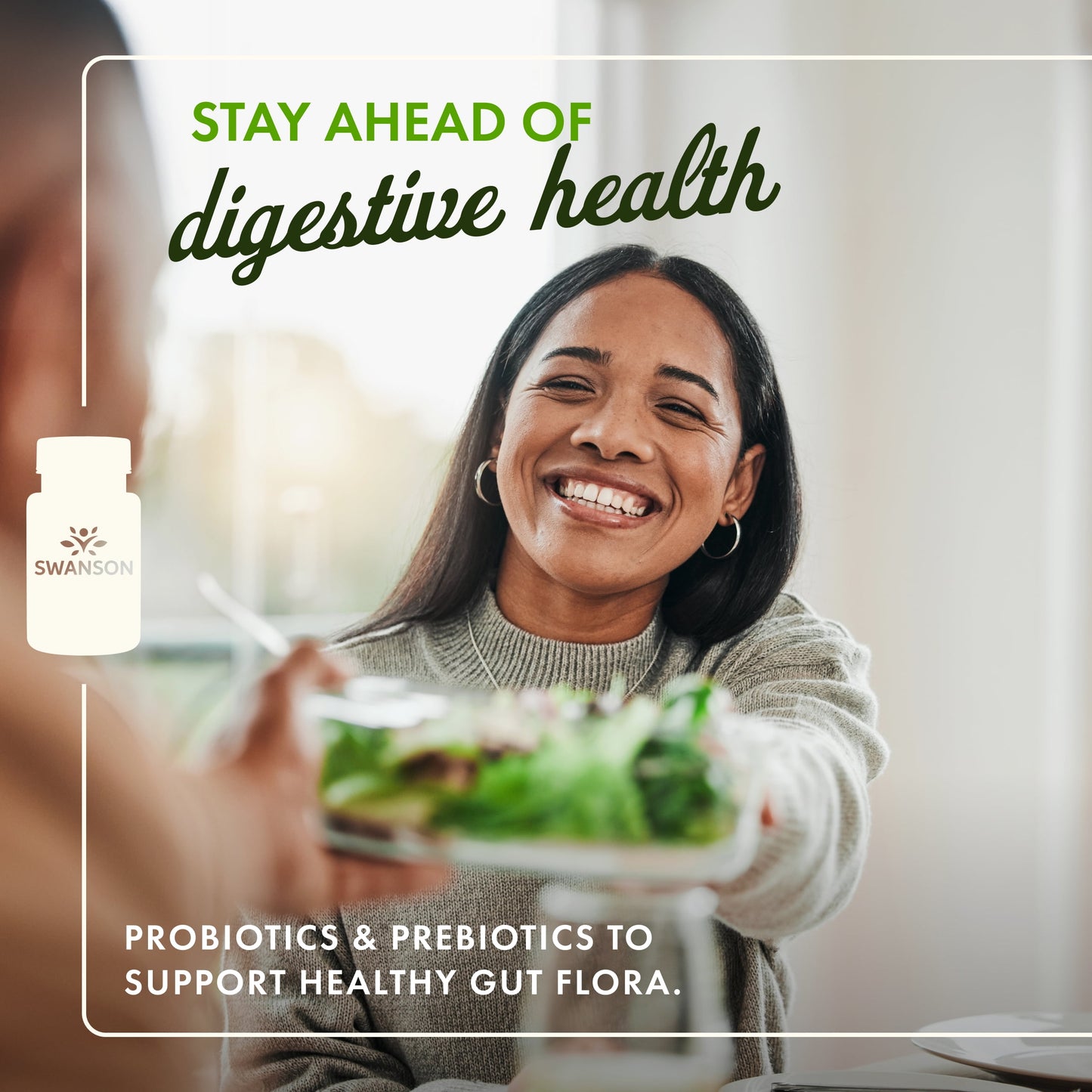 Prebiotic Capsules - Promotes Friendly Flora Support & Overall Digestive Health - Prebiotic Fiber Promoting Gut Health & Immune Health Support - (120 Veggie Capsules, 750Mg Each) 1 Pack